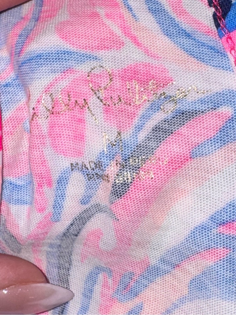 Lilly Pulitzer Billie swing dress in “Raz Berry Flamingoals” - Picture 3 of 3